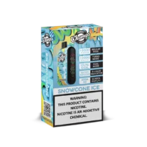 Champs Vape Snowcone Ice Disposable Device - 10,000 to 15,000 Puffs, Dual Coil
