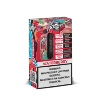 Champs Vape Waterberry Disposable Device - 10,000 to 15,000 Puffs, Dual Coil