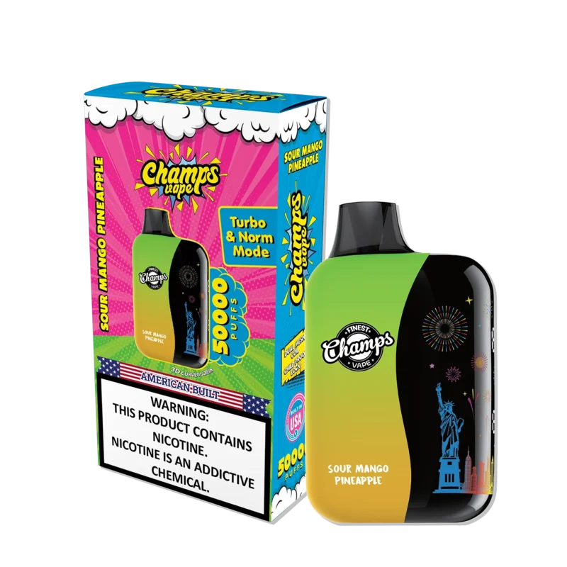 Sour Mango Pineapple Flavor | 50000 Puffs Disposable Vape