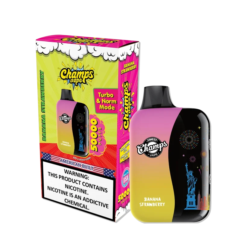 Banana Strawberry Flavor | 50000 Puffs Disposable Vape