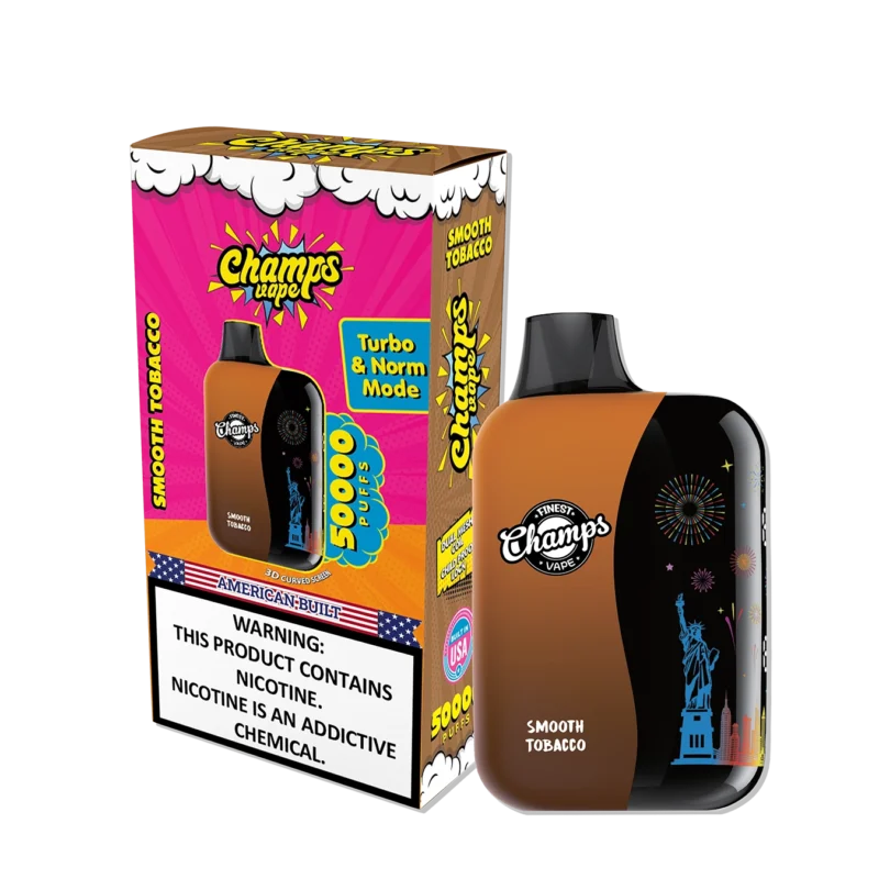 Smooth Tobacco Flavor | 50000 Puffs Disposable Vape